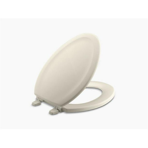 Kohler K464747 Stonewood Elongated Toilet Seat Almond
