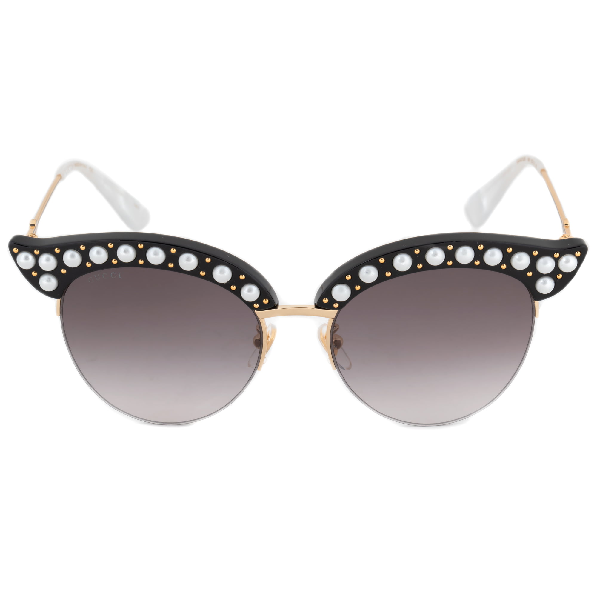 Gucci Cat Eye Sunglasses GG0212S 001 53 