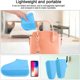 thumbnail image 3 of Funda impermeable para zapatos, material de silicona, protectores de zapatos unisex, botas de lluvia para interiores y exteriores, funda de silicona para zapatos para exteriores, S, azul, 3 of 5