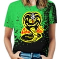 thumbnail image 3 of Cobra Kai T-Shirt for Men Women, Unisex Crew Neck Tee, Casual Short Sleeve Tops, S-6XL, 3 of 9