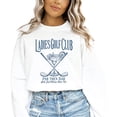 thumbnail image 4 of Ladies Golf Club Sweatshirt for Women Funny Par Then Bar Pullover Crewneck White Sweatshirt Adult Large, 4 of 7