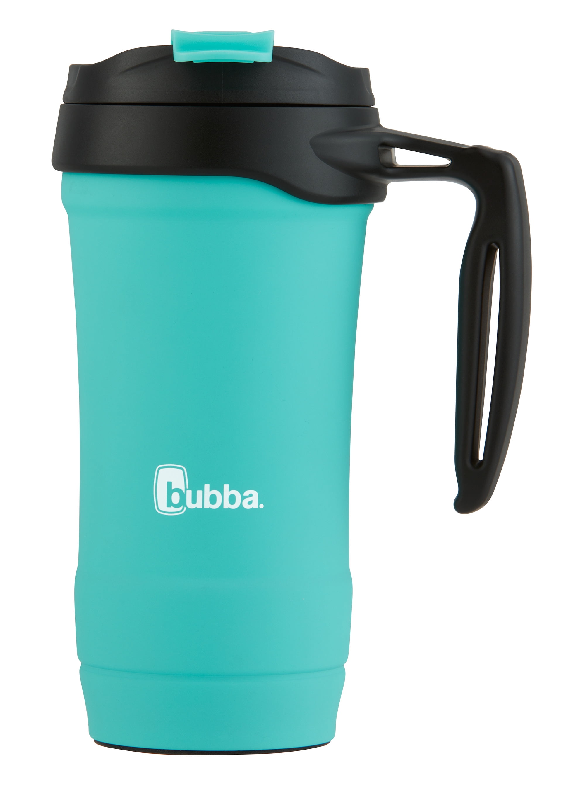 bubba Hero Stainless Steel Mug with Handle Rubberized in Teal, 18 fl oz.