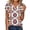 White, variant on TaTaai Women's Cartoon Bunny T-Shirt Short Sleeve Crew Neck Printed Fitted Spring Summer Easter Base Layer Tee Daily Casual Party Gift