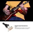 thumbnail image 2 of Shisuyan Guitar Accessories Electric Guitar Pickup Selector Switch 1Set 2x1.3in, 2 of 9