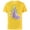Yellow, variant on Disney Rapunzel Watercolor T-Shirt - Short Sleeve Cotton T-Shirt for Adults - Customized-Black