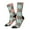 2 Black-2, variant on Colorful Checkered Print Adult Socks for Men & Women,Calf Socks, Ankle Socks,Boots Socks,Breathable Casual Sock,Unisex Crew Socks