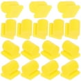 thumbnail image 1 of OULII 20pcs Noise Cancelling Silicone Drum Mute Tips Yellow for Students, 1 of 8