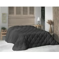 thumbnail image 2 of Microfiber Down Alternative Comforter, Brushed Super Soft and Breathable Blanket Square Quilted Bedding with Solid Colors Decoration for Master Guest Bedroom, 82" x 86", Grey, by Ambesonne, 2 of 4