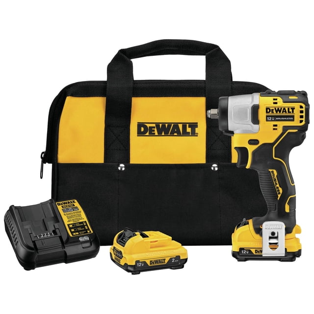 Llave de impacto DEWALT XTREME 12 V MAX* inalámbrica de 3/8 pulgadas DCF902F2