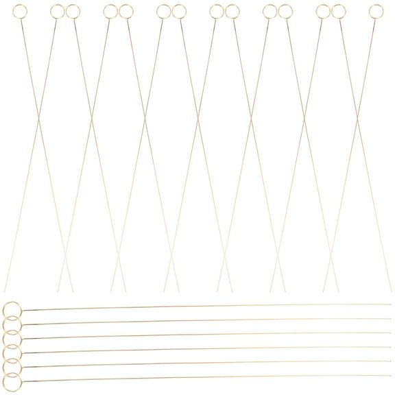 20 Pcs Flower-Shaped Tinsel Photo and Note Card Holders Clips for Office Desk, Party, Home Decoration