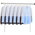 thumbnail image 5 of Bolsa ancha para fundas de hombro para ropa (juego de 12), organizador de traje de armario colgante transpirable para mantener la ropa limpia,, 5 of 5