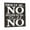 First of All No, variant on JennyGems Another Day of Outward Smiles and Inward Screams Funny Fridge Magnet, 3 x 3, Refrigerator Magnets, Made in USA