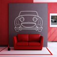 thumbnail image 2 of LaModaHome 1961 Bugeye Sprite Metal Silhouette Wall Art, 2 of 5