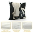 thumbnail image 4 of Nawypu  Real Black and White Cowhide Throw Pillow Covers Sofa Pillowcase Car Square Throw Pillowcases Home Decoration, 4 of 5