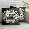 thumbnail image 3 of COMIO Christian Motivation Decorative Throw Pillow Covers Encourage Scripture Couch Pillow Covers Affirmation Bible Verse Pillow Case Inspiration Religious Cushion Covers for Home Sofa Bed Pray Room, 3 of 5