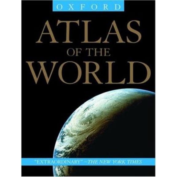 Pre-Owned Atlas of the World [With 46 X 34 World Wall Map] (Hardcover) 0195218485 9780195218480