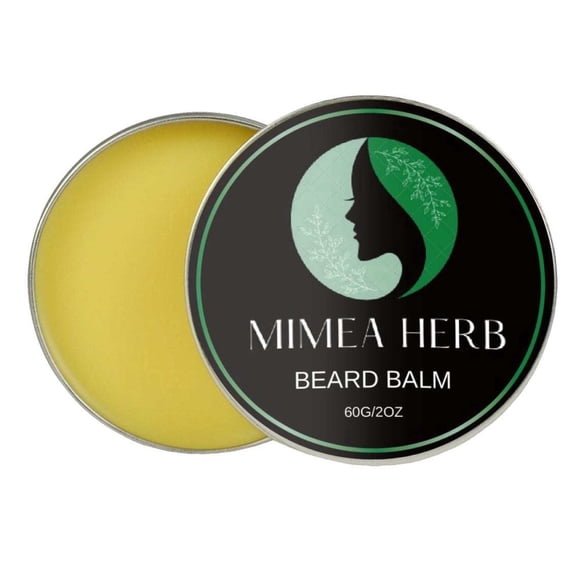 Mimea Herb Itch relief Men's Care Frizz Control Beard Balm 2 Oz