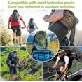 thumbnail image 7 of MRSXXNTY Hydration Bladder, 2L Water Bladder for Hiking Backpack Leak Proof Water Reservoir Storage Bag, BPA-Free Water Pouch Hydration Pack for Camping Cycling Running, Military Green 2 Liter, 7 of 7