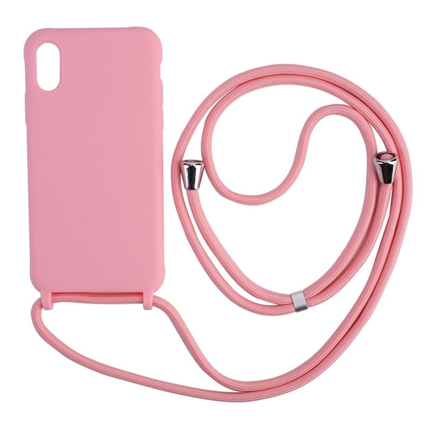 Funda de teléfono con cordón para collar para Samsung Galaxy S23 S22 S21 Plus S20 Ultra Note 20 S10 S9 A52 A72 A51 A71, funda con cadena y cordón Tan Jianjun unisex