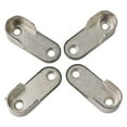 thumbnail image 3 of MesaSe 2PCS Zinc Alloy Closet Rod End Bracket for 16mm Wardrobe Support, 3 of 7