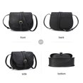 thumbnail image 4 of Bandolera AFKOMST, monedero de cuero vegano para mujer, color negro, 4 of 7