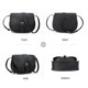 thumbnail image 4 of Bandolera AFKOMST, monedero de cuero vegano para mujer, color negro, 4 of 7