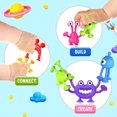 thumbnail image 2 of Juguetes de baño para bebés Richtim Sensory con ventosa, 6 unidades, 2 of 6
