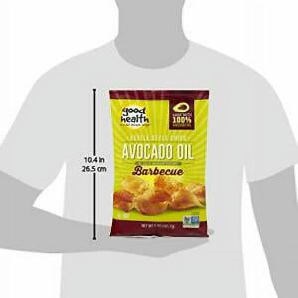 Good Health Avocado Oil Kettle Style Barbecue Chips 5 oz. Bag (3 Bags)