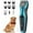 Dog Clippers, variant on Oneisall DTJ-001 Dog Clippers for Grooming, High Power 7000RPM Low Noise Dog Grooming Clippers with Stainless Steel Blade & 6 Guide Guards, Rechargeable Dog Grooming Kit for Heavy Coats, Grey Blue