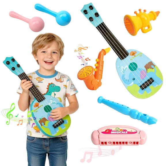 Caunedy Baby Musical Instruments Set,Montessori Toys for Toddlers,Preschool Educational Kids Gifts,Christmas Birthday Gifts for Boys Girls