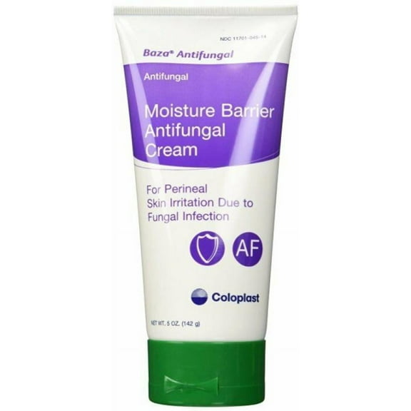 Baza Moisture Barrier Antifungal Cream, 2% Strength, 5 ounce Tube, Scented, CHG Compatible, 12 Count