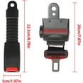thumbnail image 2 of munirater for EZGO Yamaha Club Car 2 Retractable Golf Cart Seat Belts and Bracket Kit, 2 of 7