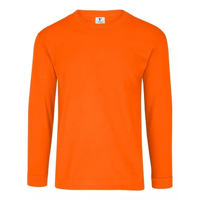 Playera Hombre Manga Larga 100% Algodón Xxl Xxg - Yazbek