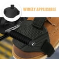 thumbnail image 3 of Amosfun Black Motorcycle Gear Shift Lever Pedal Cover with Solid Construction for Protective Riding, 3 of 8