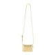 thumbnail image 4 of Cartera para tarjetas informal ajustable con correa para el hombro cremallera riñonera ligera perfecl Oro, 4 of 8