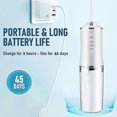 thumbnail image 4 of Cordless Water Flosser Portable Dental Irrigator with 3 Modes 4 Jet Tips, Rechargeable Teeth Cleaning Oral Irrigator for Home Use, 4 of 5