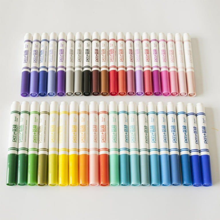 Pen + Gear 40ct Broad Line Washable Marker Assorted Colors