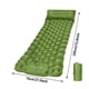 thumbnail image 5 of Sonducket Colchón inflable ultraligero, colchón inflable a prueba de humedad y cálido para acampar carpas solo verde, 5 of 6