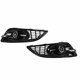 thumbnail image 2 of uds parachoques parrilla lámpara antiniebla negro brillante luces antiniebla accesorios de coche reemplazo para Fiesta 2013-2018, 2 of 5