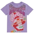 thumbnail image 2 of Strawberry Shortcake Girls Biker Shorts and T-Shirt Clothing Set- Little and Big Girls Sizes 4-16, 2 of 8