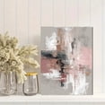 thumbnail image 2 of White Tulip Floral Oil Painting Canvas Print. Perfect for Living Room， Bedroom， Dining Room， Office， Hallway， Kitchen， Bathroom， Entryway， or any Wall Decoration., 2 of 8