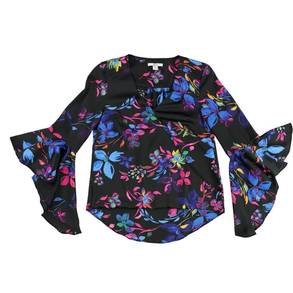 Bar Iii Womens Ruffle Pullover Blouse