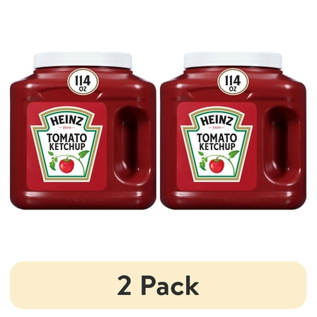 (2 pack) Heinz Tomato Ketchup, 114 oz Jug