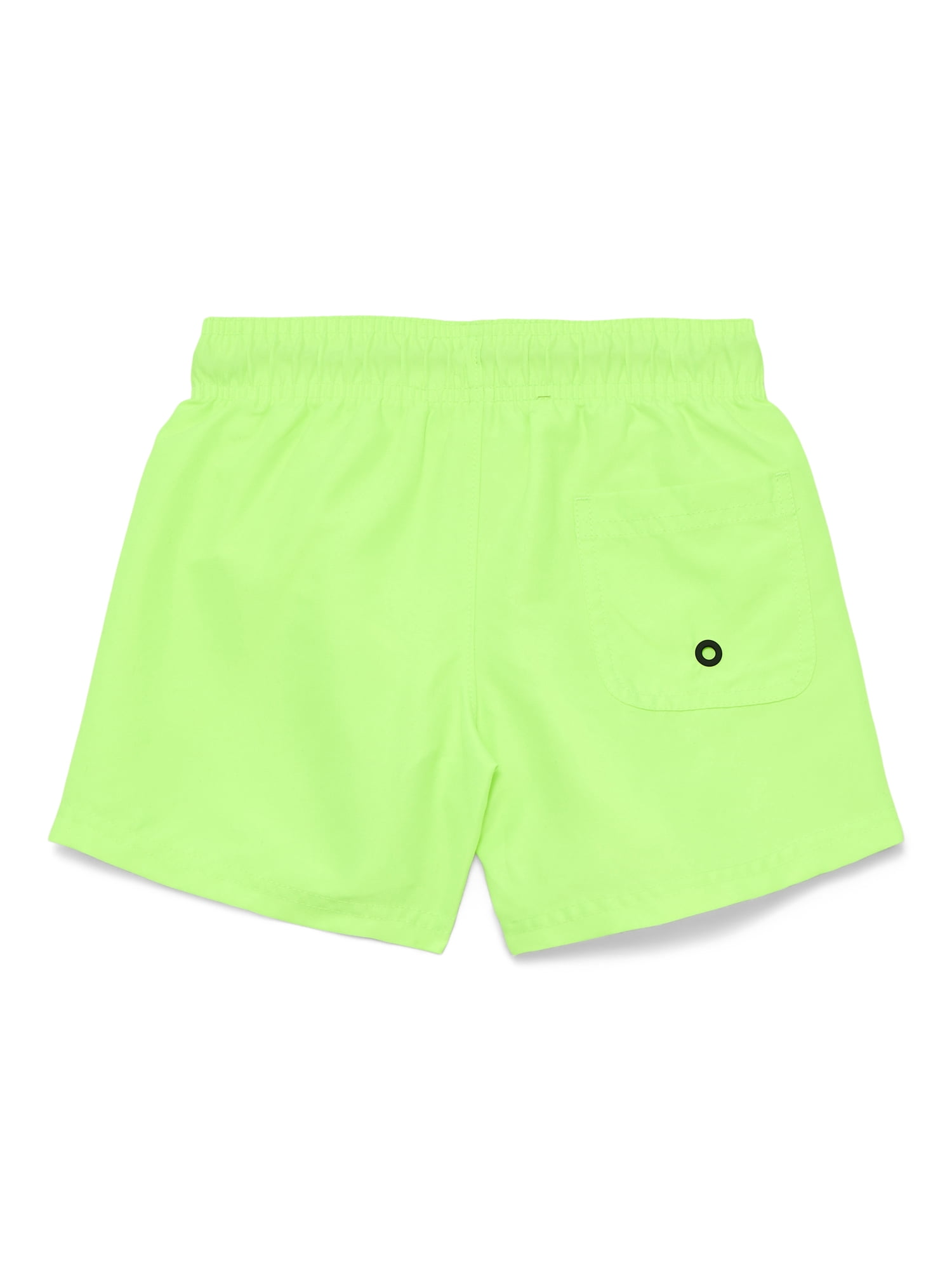 Wonder Nation Boys Everyday Swim Trunks with UPF50, Sizes 4-18 & Husky
