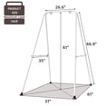 thumbnail image 3 of G TALECO GEAR 2-in-1 Baby Jumper and Swing, Indoor&Outdoor Baby Swing for 6-24 Months Infant Toddler, Black, 3 of 9