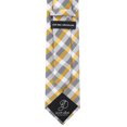 thumbnail image 2 of Scott Allan Yellow Gold Necktie for Mens Tie | Jacquard Woven Regular Size Tie 3.3"in at Tip | Gold Wedding Tie's for Groom, 2 of 5