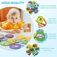 thumbnail image 5 of Kingwora 16-Pair Transportation Theme Memory Matching Card Game for Kids and Toddlers, 5 of 7