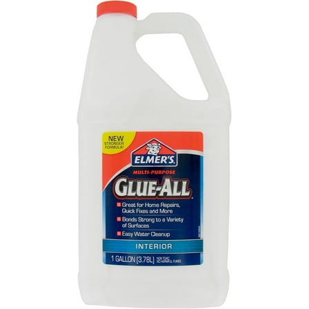 Elmer's E3860 Glue-All Multi Purpose Glue, 1 Gallon Can Pack of 2