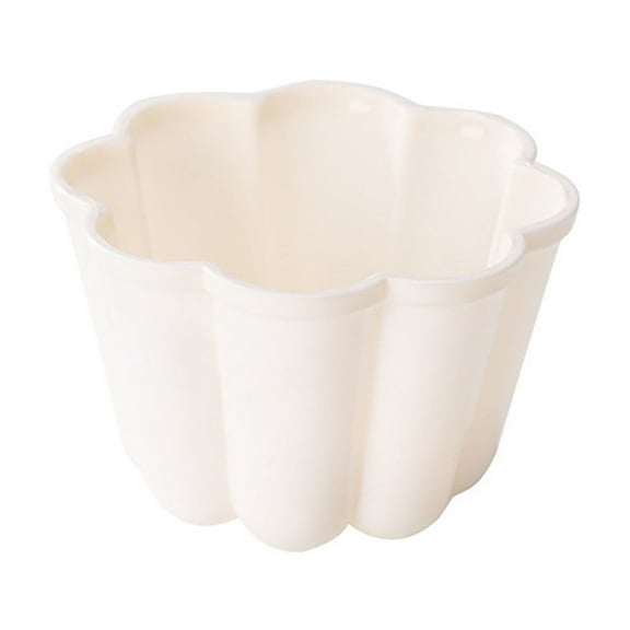 Ycandiee Silicone Baking Cups, Jello Pudding Cup Molds, Cupcake Liners Muffin Tin, Brioche Molds Pack of 4