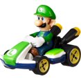 thumbnail image 1 of Hot Wheels Luigi Standard Kart 1:64 Collectible Vehicle, 1 of 4